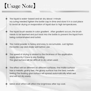 Metal Watercolor Nail Polish 10ml Nail Polish BORN PRETTY 