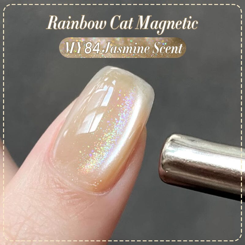 Water Light Cat Magnetic Gel Polish MY84 Jasmine Scent 10ml Gel Nail Polish BORN PRETTY 