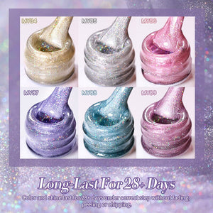 Water Light Cat Magnetic Gel Polish MY87 Star Island 10ml Gel Nail Polish BORN PRETTY 