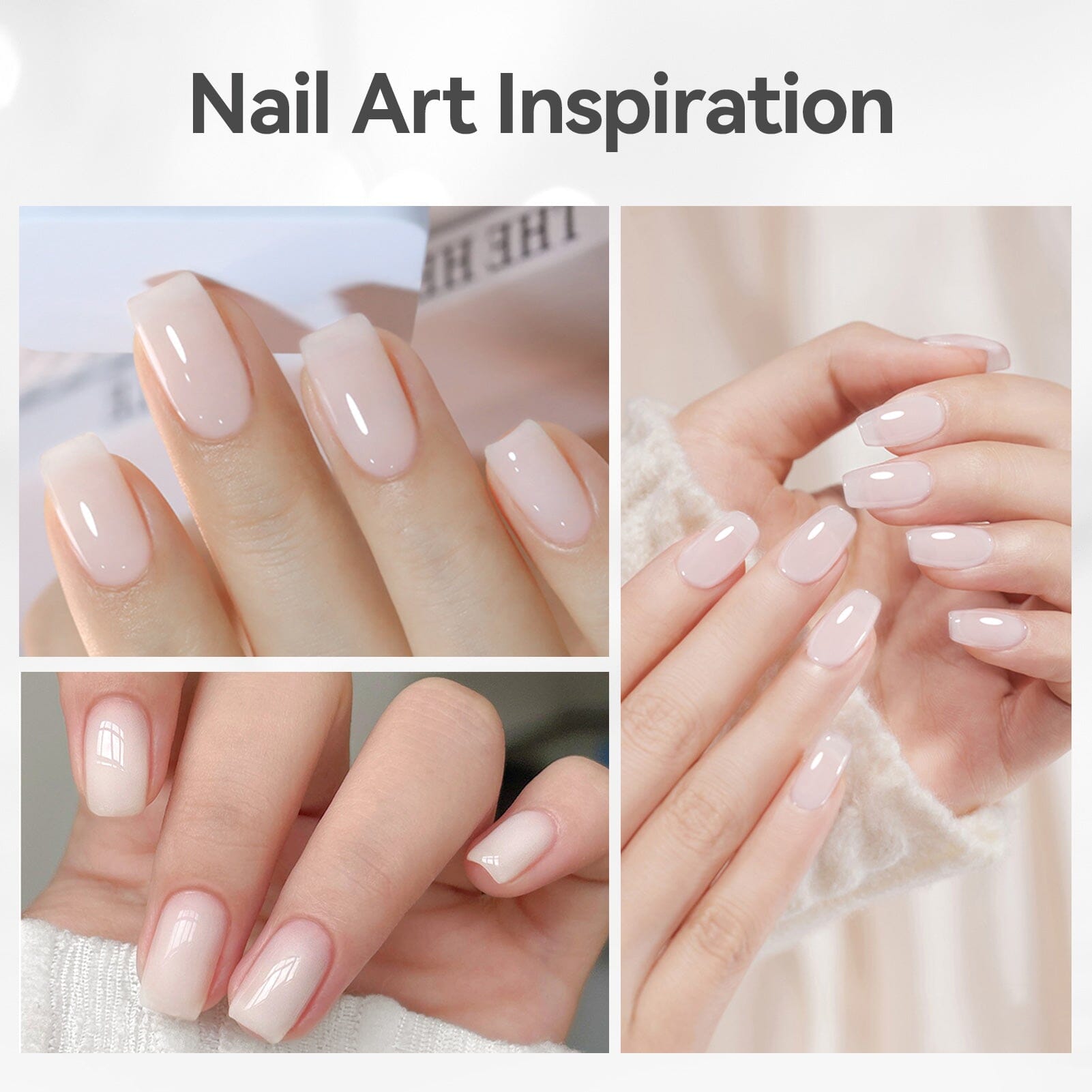 Milky White 8 in 1 Builder-Gel BG05 15ml Gel Nail Polish BORN PRETTY 