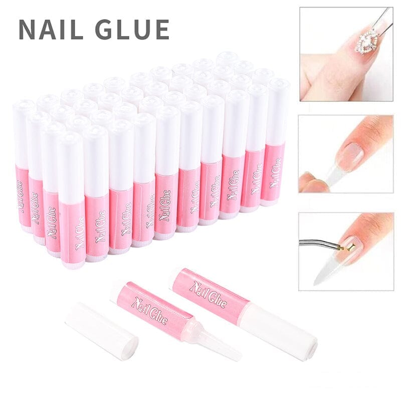 5pcs Nail Glue 2g Nail Tips No Brand 