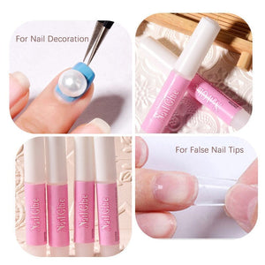 10pcs Nail Glue 2g Nail Tips No Brand 
