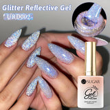 Glitter Reflective Gel 15ml Gel Nail Polish UR SUGAR URD002 