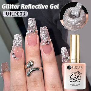 Glitter Reflective Gel 15ml Gel Nail Polish UR SUGAR URD003 