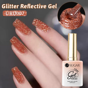 Glitter Reflective Gel 15ml Gel Nail Polish UR SUGAR URD007 