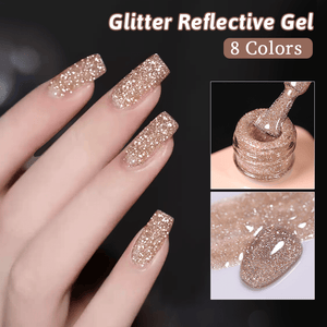 Glitter Reflective Gel 15ml Gel Nail Polish UR SUGAR 