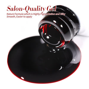 4 Colors Ruby Rose Jelly Gel Polish Set 7ml Gel Nail Polish BORN PRETTY 