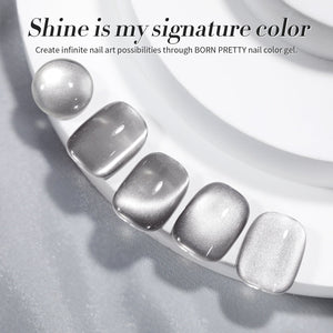 Moonlight Cat Magnetic Gel - Gray 15ml Gel Nail Polish BORN PRETTY 