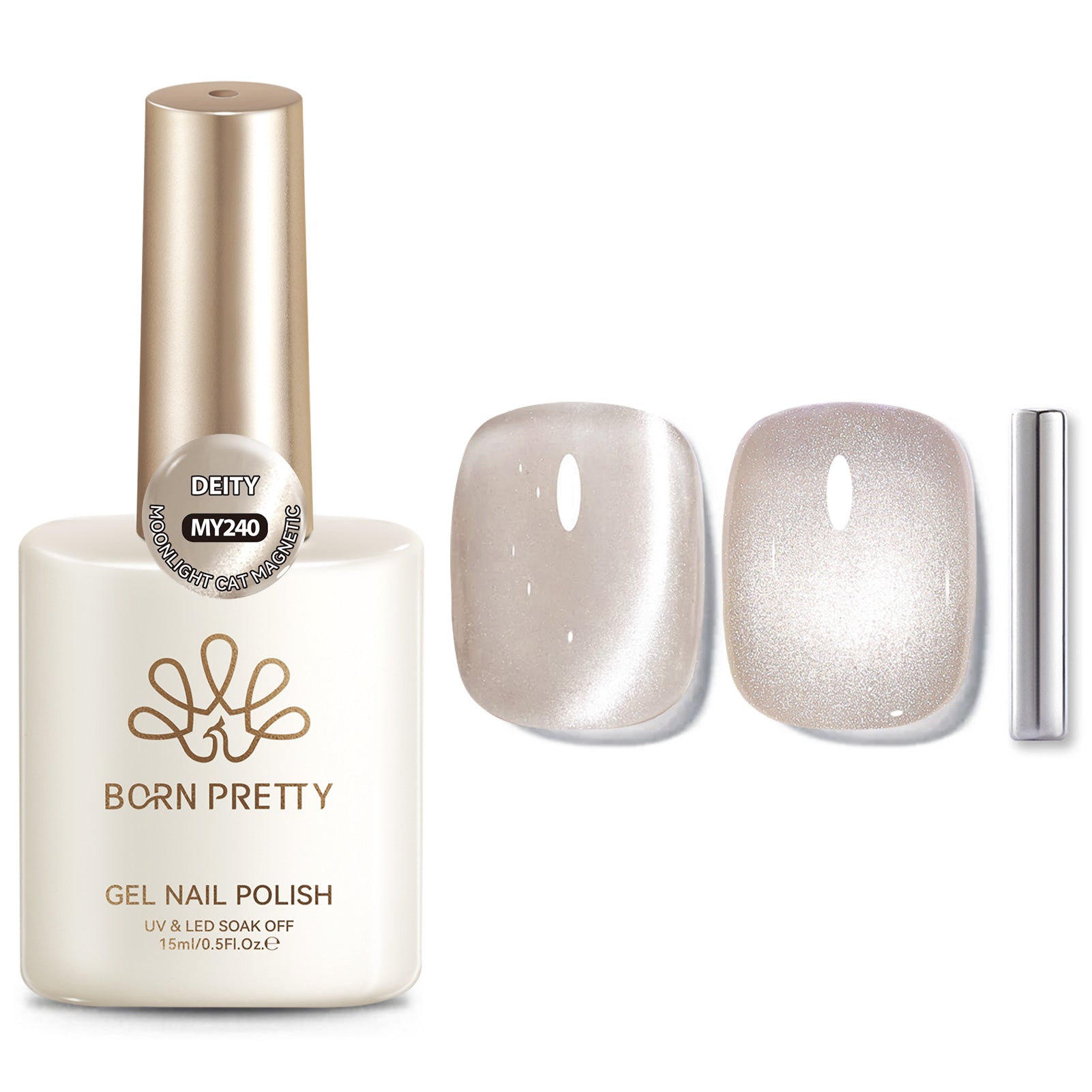 [US ONLY] Nude Moonlight Cat Magnetic Gel Polish 15ml