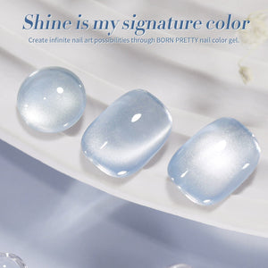 Blue Moonlight Cat Magnetic Gel 15ml Gel Nail Polish BORN PRETTY 