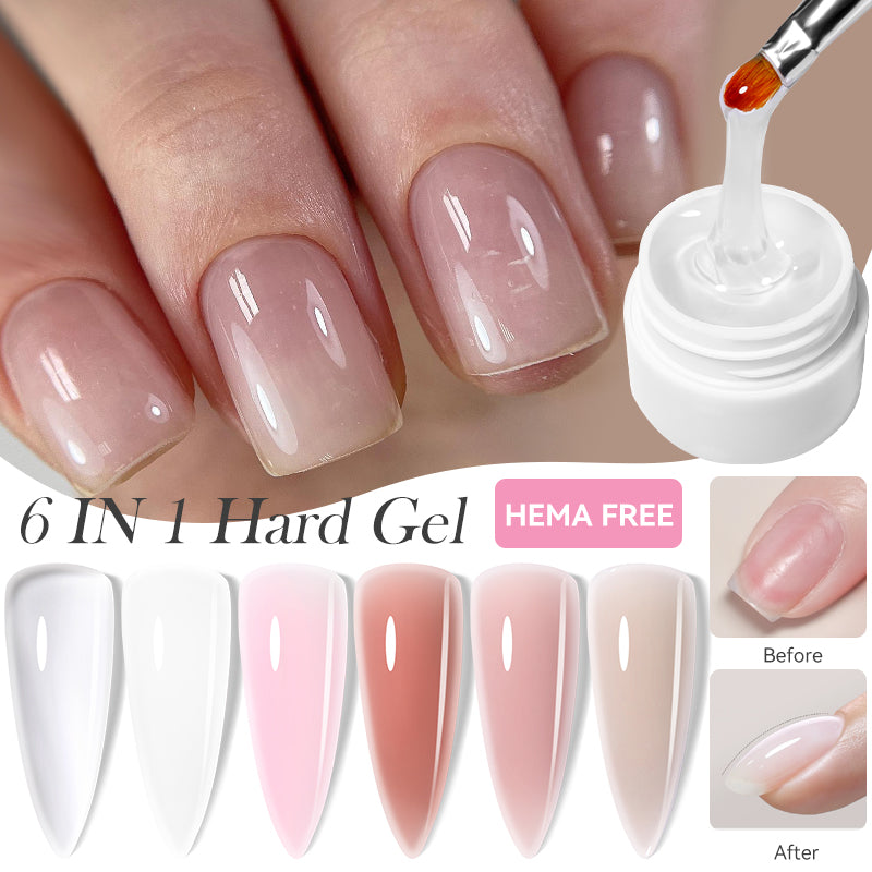 6 in 1 Hard Gel 8ml