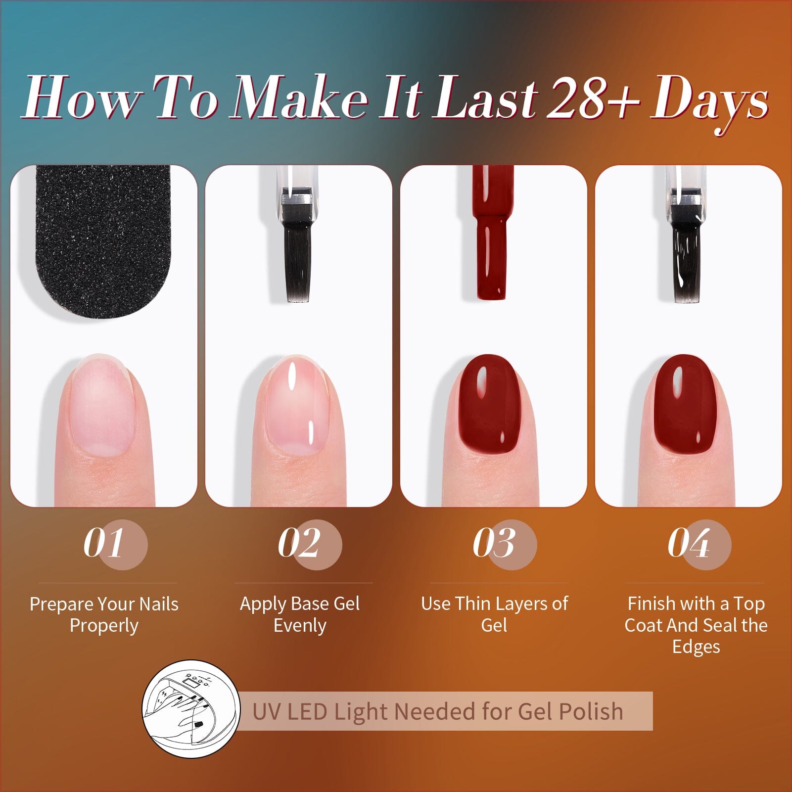 6 Colors Amber Glow Jelly Gel Polish Set 7ml Gel Nail Polish BORN PRETTY 