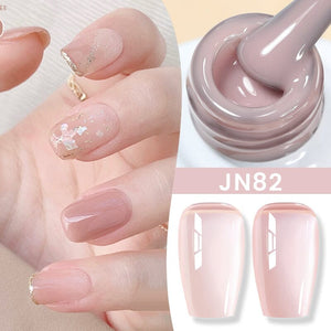 Jelly Nude Gel Autumn Winter Colors 10ml Gel Nail Polish BORN PRETTY JN82 