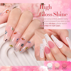 [US ONLY] Anna's Garden 33 Colors Jelly Gel Polish Set 6ml with 6pcs Base Top Coat Kit 10ml Gel Nail Polish BORN PRETTY 