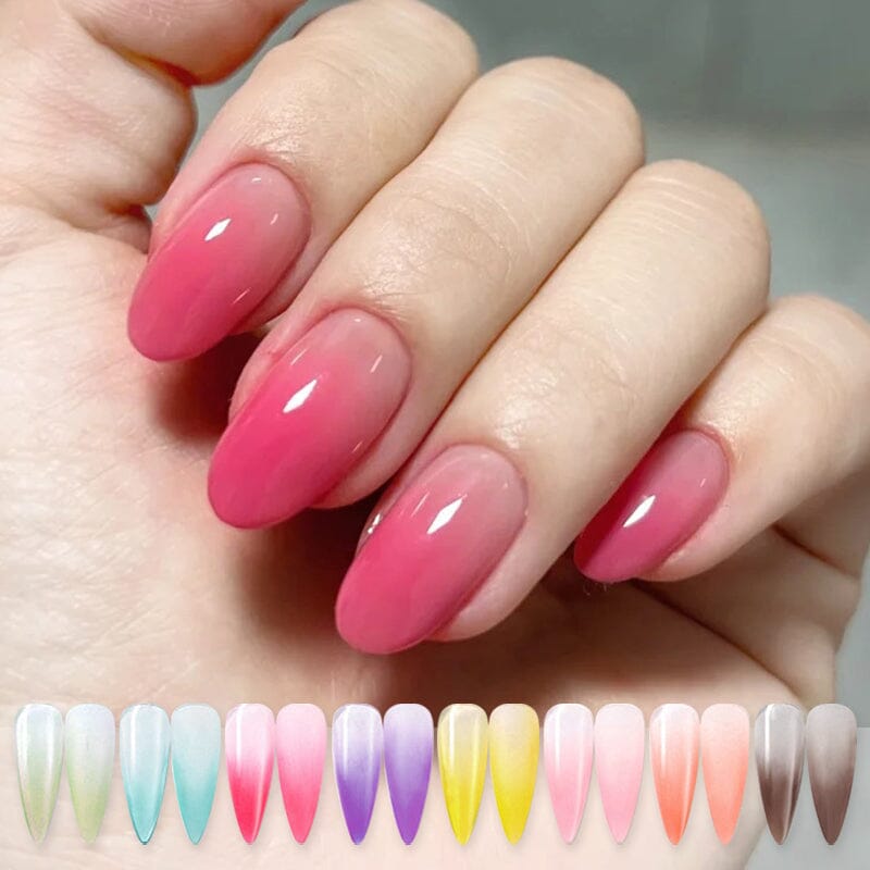 9 Grids Solid Ombre Nail Powder Nail Powder No Brand 