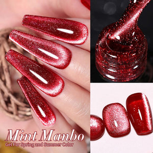 6 Colors Red Gel Polish Set 02 10ml Gel Nail Polish BORN PRETTY 