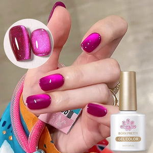 6 Colors Vivi Magenta Gel Polish Set 03 10ml Gel Nail Polish BORN PRETTY 