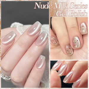 6 Colors Nude Milk Gel Polish Set 05 10ml Gel Nail Polish BORN PRETTY 