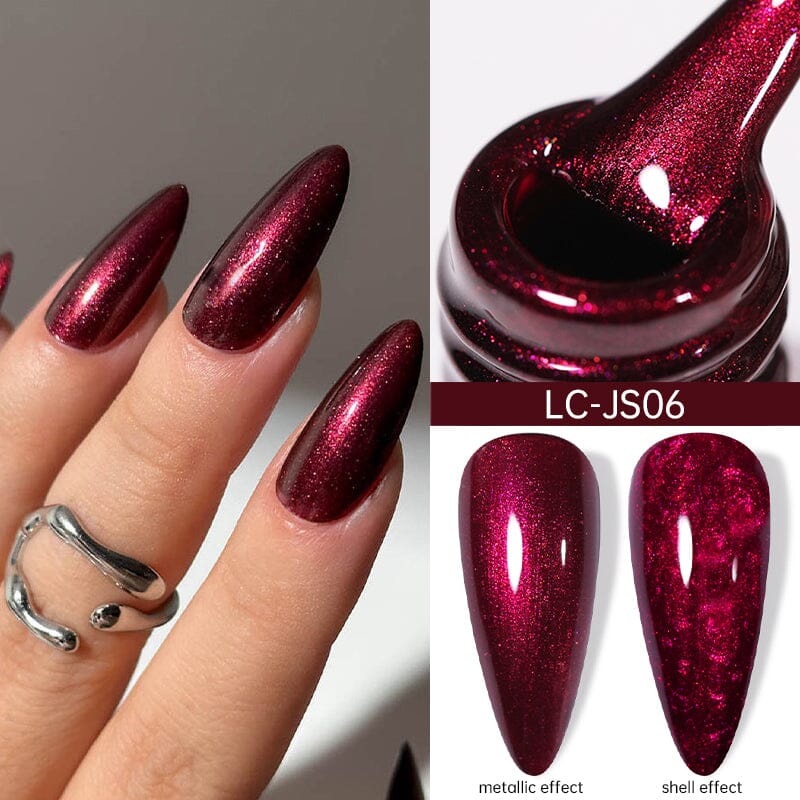 Metallic Gel Polish 7ml Gel Nail Polish LILYCUTE LC-JS06 