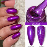Metallic Gel Polish 7ml Gel Nail Polish LILYCUTE LC-JS08 