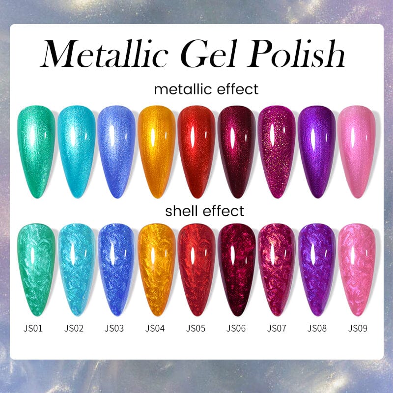 Metallic Gel Polish 7ml Gel Nail Polish LILYCUTE 