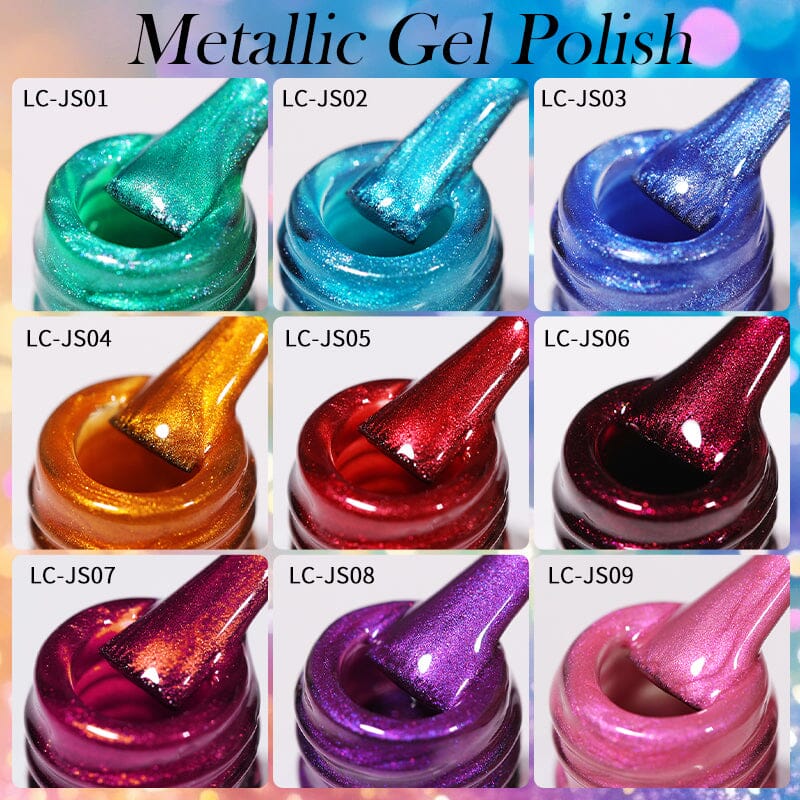 Metallic Gel Polish 7ml Gel Nail Polish LILYCUTE 