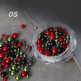 Christmas Peals Stones 3D Nail Decoration Nail Decoration No Brand 05 