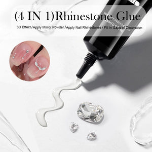 4 in 1 Rhinestone Glue 15ml Clearance LILYCUTE 