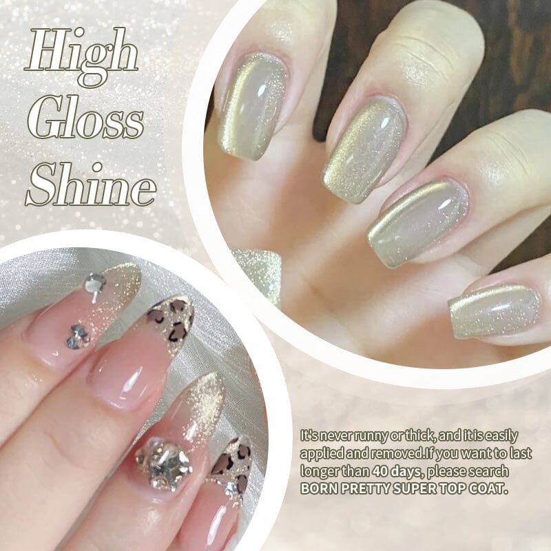 Gold Cat Magnetic Gel MY212 Classic Poetry 10ml Gel Nail Polish BORN PRETTY 