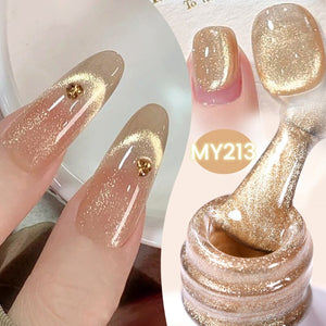 Gold Cat Magnetic Gel MY213 Classic Poetry 10ml Gel Nail Polish BORN PRETTY 