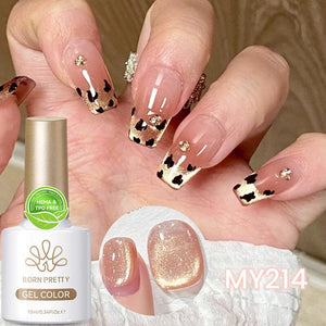 Gold Cat Magnetic Gel MY214 Classic Poetry 10ml Gel Nail Polish BORN PRETTY 
