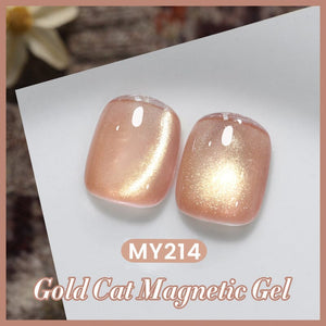 Gold Cat Magnetic Gel MY214 Classic Poetry 10ml Gel Nail Polish BORN PRETTY 