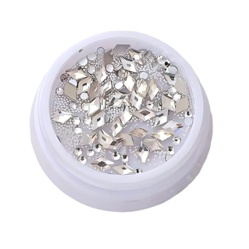 Transparent Rhombic Rhinestones #01
