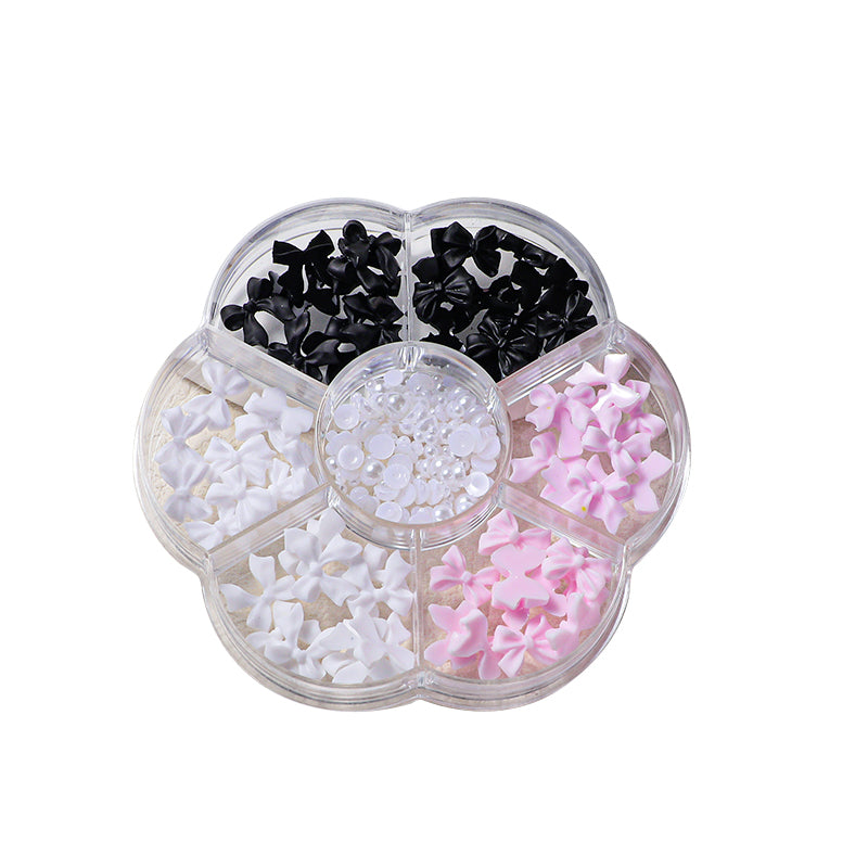 Resin Bowknot #02 Nail Decoration in Wheel