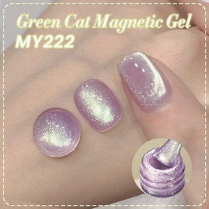 Green Cat Magnetic Gel Wizard of Oz 10ml Gel Nail Polish BORN PRETTY MY222 