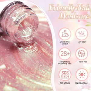 Green Cat Magnetic Gel Wizard of Oz 10ml Gel Nail Polish BORN PRETTY 