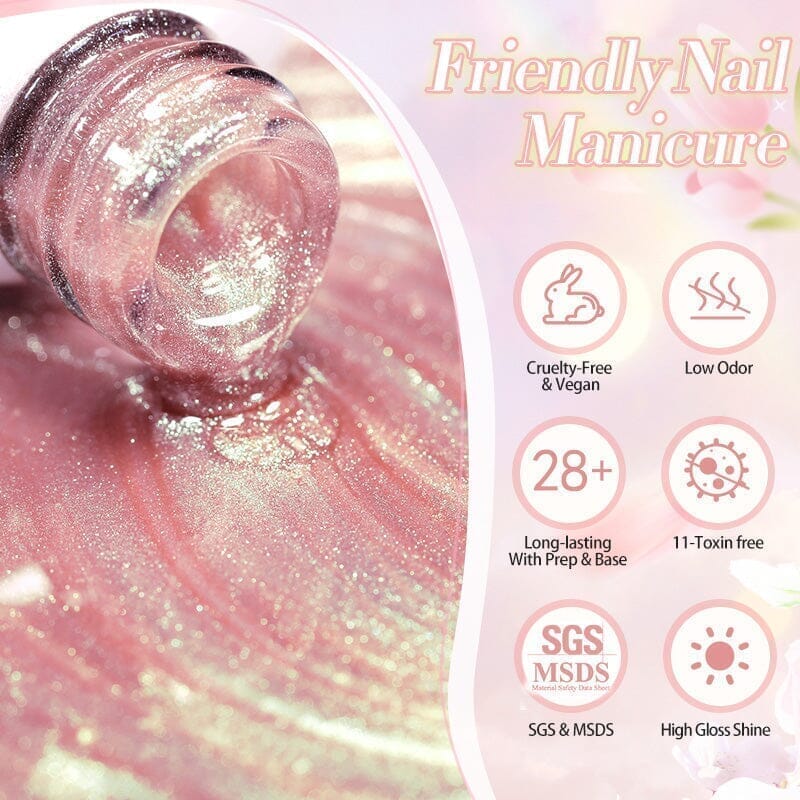 Green Cat Magnetic Gel Wizard of Oz 10ml Gel Nail Polish BORN PRETTY 