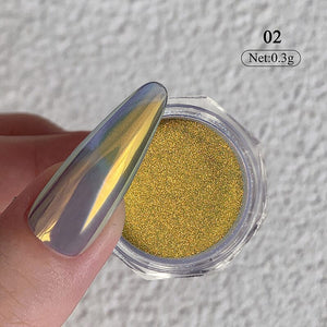 Pearlescent Powder Nail Art No Brand 02 