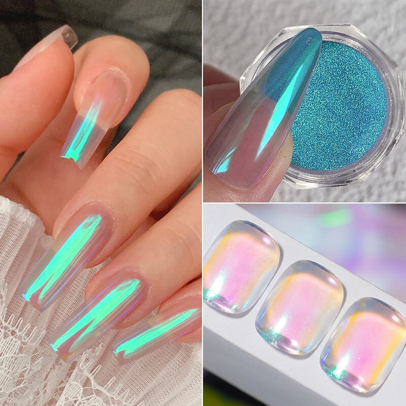 Pearlescent Powder Nail Art No Brand 