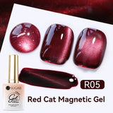 Red Cat Magnetic Gel 15ml Gel Nail Polish UR SUGAR R05 