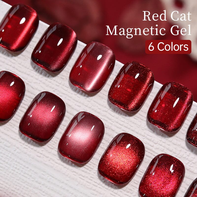 Red Cat Magnetic Gel 15ml Gel Nail Polish UR SUGAR 