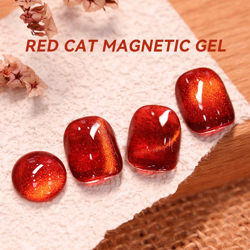 Red Cat Magnetic Gel 15ml Gel Nail Polish UR SUGAR 