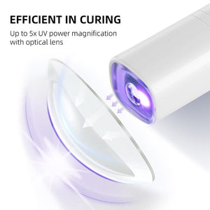 Mini UV LED Nail Lamp Tools & Accessories No Brand 