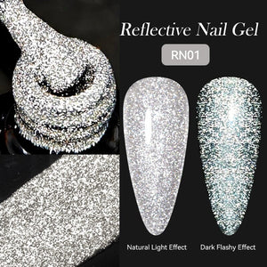 Reflective Nail Gel 7ml Gel Nail Polish LILYCUTE RN01 