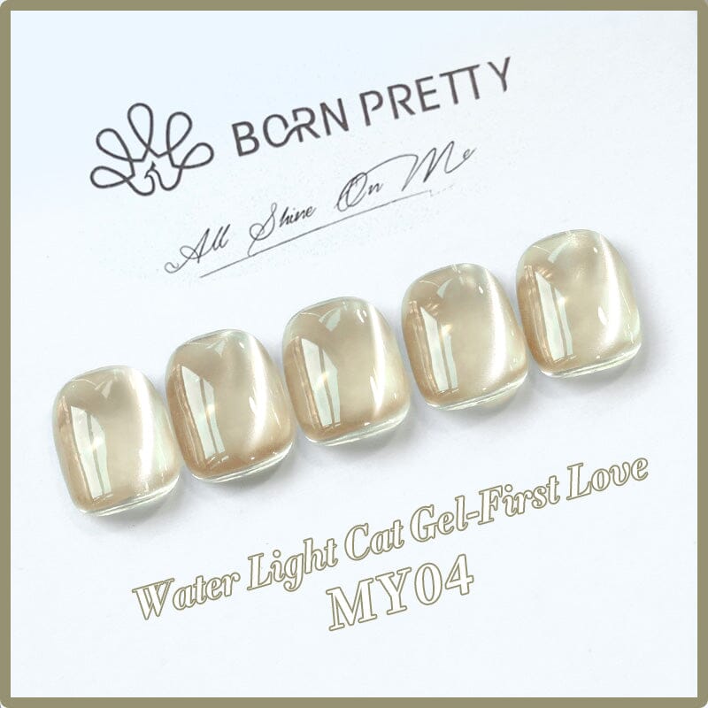 Water Light Cat Magnetic Gel Polish First Love MY04 10ml Gel Nail Polish BORN PRETTY 