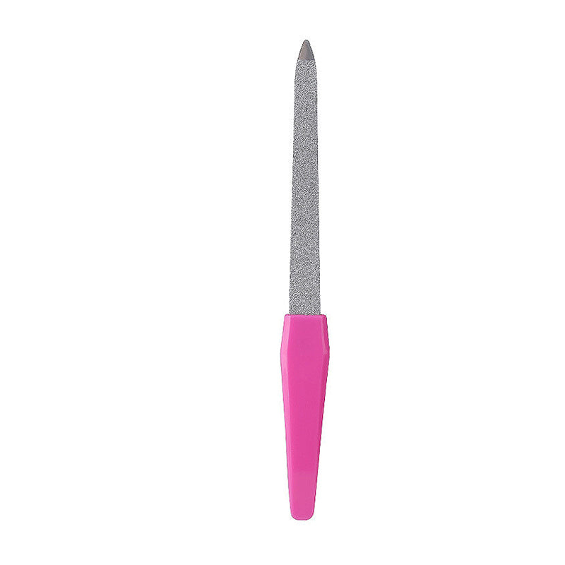 Metal Nail File Pink 15.4cm