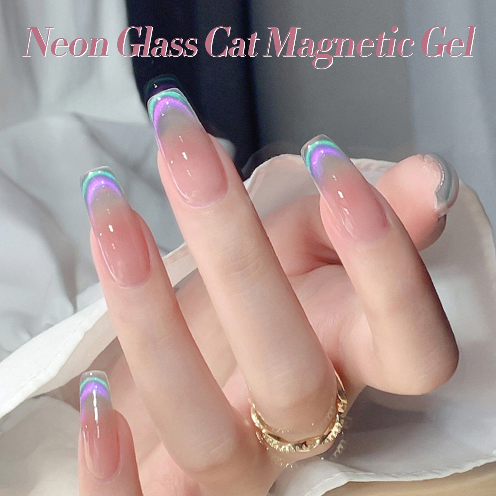 6 Colors Cat Magnetic Gel Polish Set Colored Glass 7ml Gel Nail Polish BORN PRETTY 