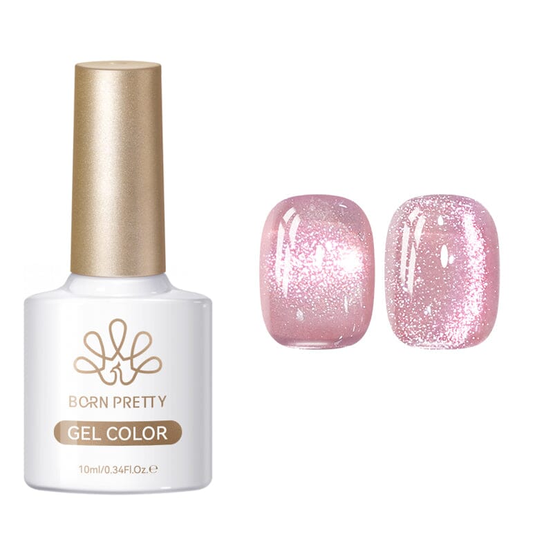 Colored Cat Magnetic Gel MY11 Light Flow 10ml Gel Nail Polish BORN PRETTY 