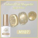 Light Flow Colored Cat Magnetic Gel Polish 10ml Gel Nail Polish BORN PRETTY MY07 
