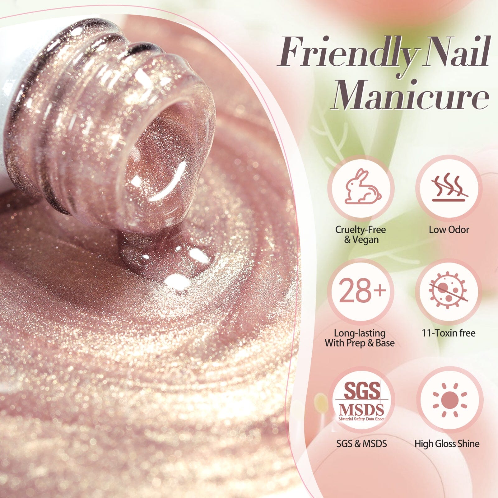 6 Colors Light Flow Colored Cat Magnetic Gel Polish Set M02 7ml Gel Nail Polish BORN PRETTY 